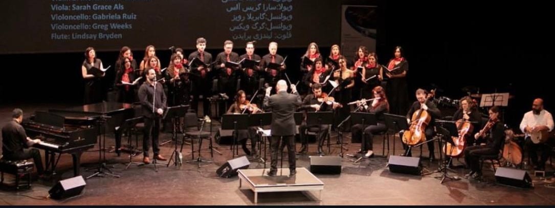 Yaran Choir performing on stage